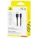 Кабель Baseus Silky Series Fast Charging Lightning 2.4A (2m) Black P10377702113-01 фото 2