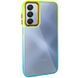 Чохол TPU+PC Fresh sip series для Samsung Galaxy A24 4G Бірюзовий / Лимонний 777-06584 фото 1