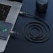 Кабель HOCO X50 Type-C to Type-C Exquisito 100W charging data cable(L=2M) Black 6931474734402 фото 5