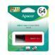 Флеш-накопичувач Apacer USB 3.2 Gen 1 AH25B 64Gb Red AP64GAH25BR-1 фото 2