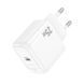 Мережевий зарядний пристрій HOCO CS53A Surplus single port PD25W charger White 6942007631488 фото 4