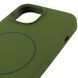 Чохол Silk Full Protective with Magnetic Fit для Apple iPhone 13 (6.1") Зелений / Dark Olive ILSO-00000076447-9 фото 4