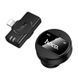 Беспроводная микрофонная система HOCO L21 Charm magnetic (Lightning) Black 6942007663137 фото 5