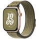 Ремінець Nike Sport Loop для Apple Watch 38/40/41/42mm(ser.10) Green / Grey 212-01564 фото 2