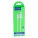 Кабель USB Hoco X65 Lightning 1m Синій 209-00341 фото 4