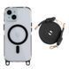 Чехол TPU+PC LanyardCase with MagSafe для iPhone 15 Black 214-03159 фото 1