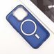 Чехол TPU+PC Lily with MagSafe для Apple iPhone 13 Pro Max (6.7") Deep Navy 214-03612 фото 4