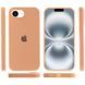 Чохол Silicone Case Full Protective для Apple iPhone 16e\17e (6.1") Cantaloupe 555-04084 фото 3