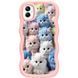 Чехол TPU Cloudy Pictures для Samsung Galaxy A05 Kittens 555-01318 фото 1