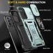 Ударостійкий чохол Camshield Army Ring для Samsung Galaxy A13 4G / A04s Light Green 777-05118 фото 4