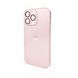 Чохол для смартфона AG Glass Matt Frame Color для iPhone 14 Pro Max Chanel Pink 666-00622 фото 1