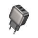 Сетевое зарядное устройство BOROFONE BAS51A Absolute dual-port charger Black 6941991116100 фото 1