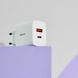 МЗП Baseus Compact Quick Charger 20W QC+ PD (1Type-C + 1USB) Black CCXJ-B01 фото 5