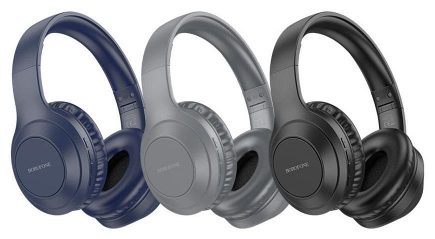 Бездротові навушники BOROFONE BO20 Player BT headphones Blue 656-01579 фото