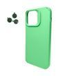 Чехол Silky Cam Protect для iPhone 15 Pro Max Green 666-02405 фото
