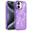 Чохол TPU Eclipse Sparkle (MagFit) для Apple iPhone 16 (6.1") Purple 214-03770 фото