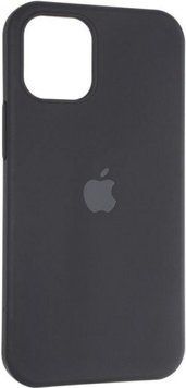 Силиконовый чехол для iPhone 12 Mini Black 208-00385 фото