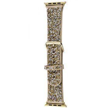 Ремінець Bling World Rock Diamond для Apple Watch 38/40/41/42mm(ser.10) Золотой 212-01365 фото