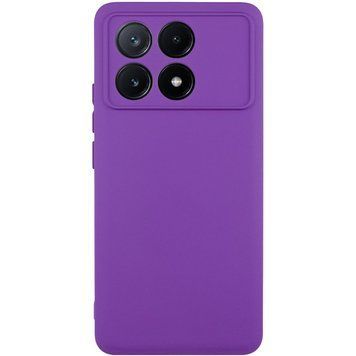 Чехол Silicone Cover Lakshmi Full Camera для Xiaomi Poco X6 / Note 13 Pro 5G Purple 777-07075 фото