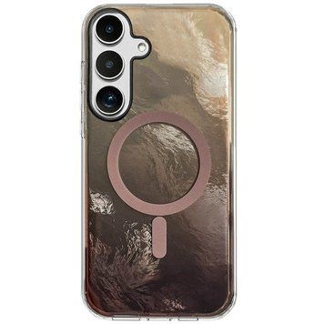 Чехол TPU Shiny Mountain (MagFit) для Samsung Galaxy S23 FE Chocolate 555-02853 фото