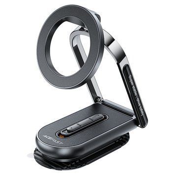 Автотримач для телефона ACEFAST D54 magnetic car holder for dashboard Black 6974316284321 фото
