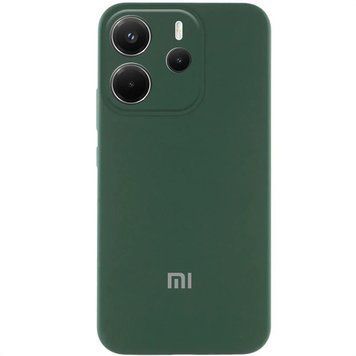Чехол Silicone Cover Lakshmi Full Camera для Xiaomi Redmi Note 14 4G (Int. version) Зеленый 555-02158 фото