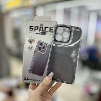 Противоударный чехол для смартфона Space III для Xiaomi Redmi Note 13 Pro 5G/Poco X6 Black 666-02232 фото