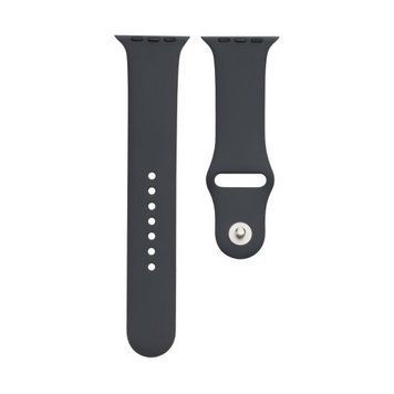 Ремінець для Apple Watch Band Silicone One-Piece Size-L 38/40/41 mm Dark Grey 212-01949 фото