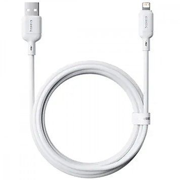 Кабель Baseus Silky Series Fast Charging Lightning 2.4A (2m) White P10377702213-01 фото