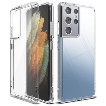 TPU чохол Transparent 1,5mm для Samsung Galaxy S21 Ultra Безбарвний (прозорий) ILSO-00000057671-1 фото
