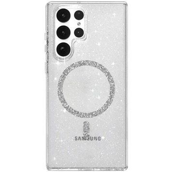 Чохол TPU Eclipse Sparkle (MagFit) для Samsung Galaxy S24 Ultra Transparent 214-03820 фото