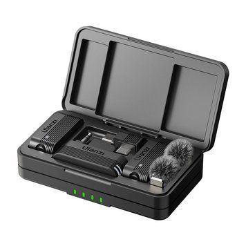 Беспроводная микрофонная система Ulanzi A100 dual-mic (3.5mm/Type-C) (A014A) A014A фото