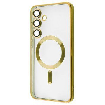 Чохол WAVE Metal Color Case with Magnetic Ring для Samsung Galaxy S24 FE Gold 656-07994 фото