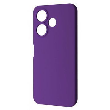 Чохол WAVE Full Silicone Cover для Xiaomi Redmi 13 4G/Poco M6 4G/Note 13R Dark purple 656-07436 фото