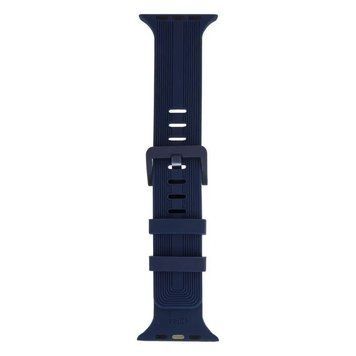 Ремешок Silicone Shine Band для Apple Watch 38/40/41 mm Midnight blue 212-00828 фото
