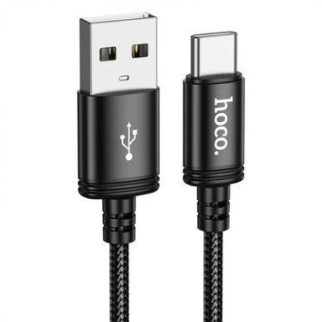 Кабель HOCO X91 Radiance charging data cable for Type-C(L=3M) Black 6931474788726 фото