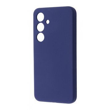 Чехол WAVE Full Silicone Cover для Samsung Galaxy S25 Midnight blue 656-07236 фото
