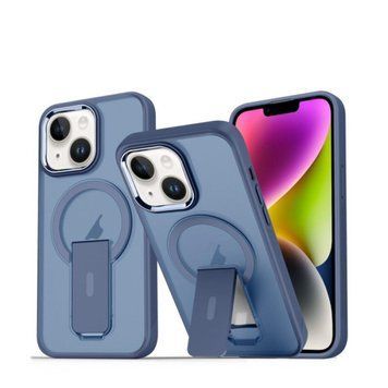 Чохол для смартфона Magnetic Stand для iPhone 14 Blue 666-01805 фото
