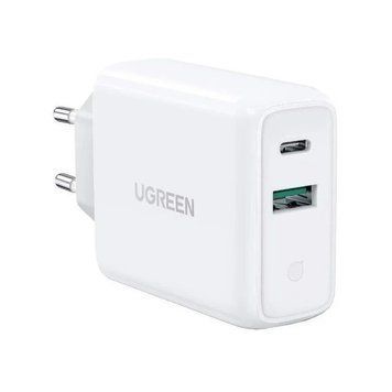 Мережевий зарядний пристрій UGREEN CD170 38W USB-C Wall Charger EU (White) (UGR-60468) UGR-60468 фото