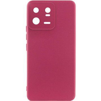 Чехол Silicone Cover Lakshmi Full Camera для Xiaomi 13 Pro Marsala 777-07125 фото