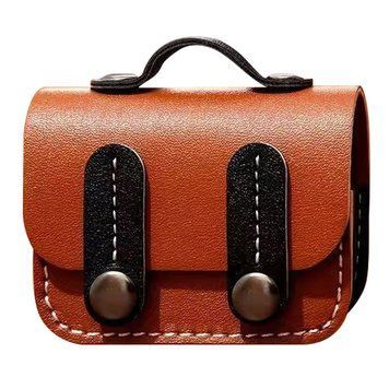 Кожаный футляр Briefcase для наушников AirPods Pro Black 203-00355 фото
