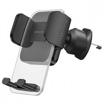 Автодержатель Proove Crystal Clamp Plus Air Outlet Car Mount black 656-02628 фото