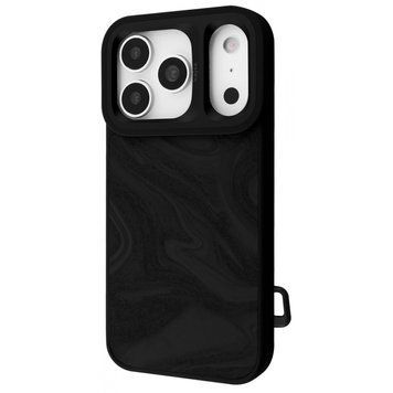 Чехол Kajsa Fluid Art with Magnetic Ring iPhone 17 Pro Max Black 656-08204 фото