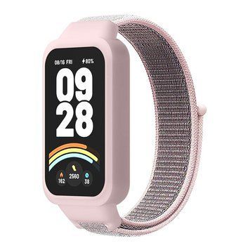 Ремешок для Xiaomi Mi Band 9 Active Nylon Pink Sand 212-02649 фото