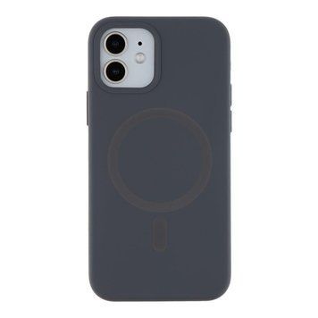Чехол Glow Silicone Case with Magsafe для iPhone 12/12 Pro Grey 214-03835 фото