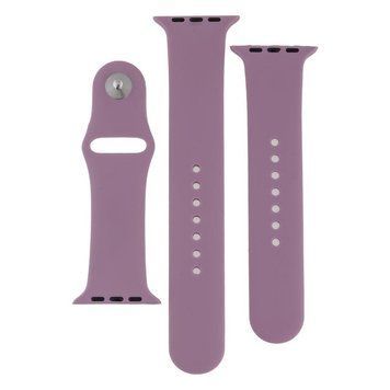 Ремешок для Apple Watch Band Silicone Two-Piece 42/44/45/49mm Blackcurrant 212-02197 фото