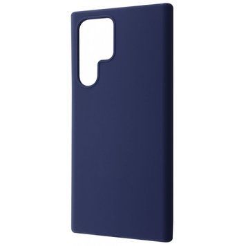 Чохол WAVE Full Silicone Cover для Samsung Galaxy S22 Ultra Midnight blue 656-07135 фото