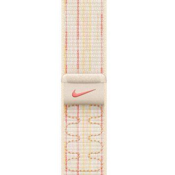 Ремінець Nike Sport Loop для Apple Watch 38/40/41/42mm(ser.10) Starlight / Pink 212-01565 фото