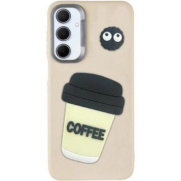 Чехол TPU Leather Toys для Xiaomi Redmi 13C / Poco C65 Coffee / Sand 555-00911 фото