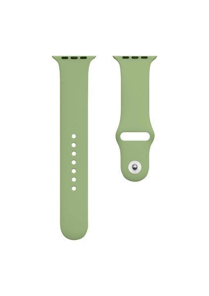Силіконовий ремінець для Apple Watch 42/44/45/49 мм Shiny Olive 212-00684 фото